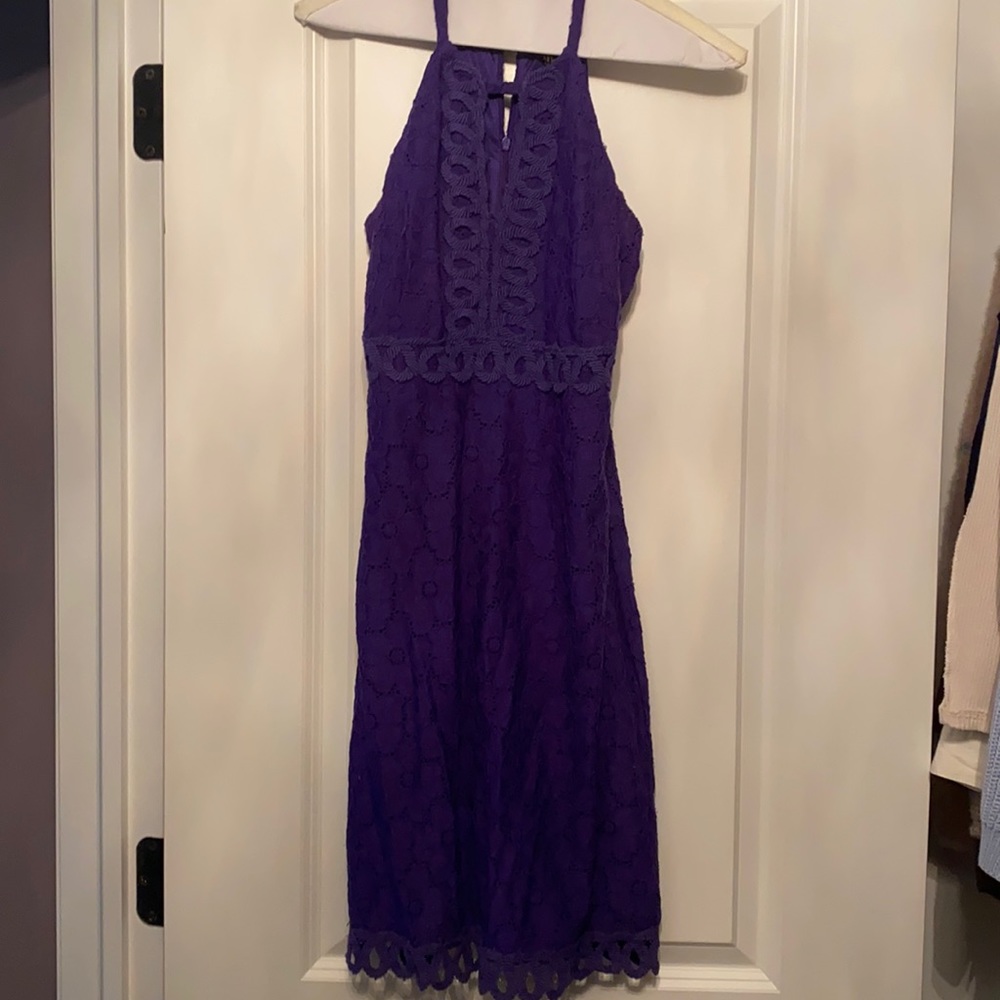 Laundry purple dress